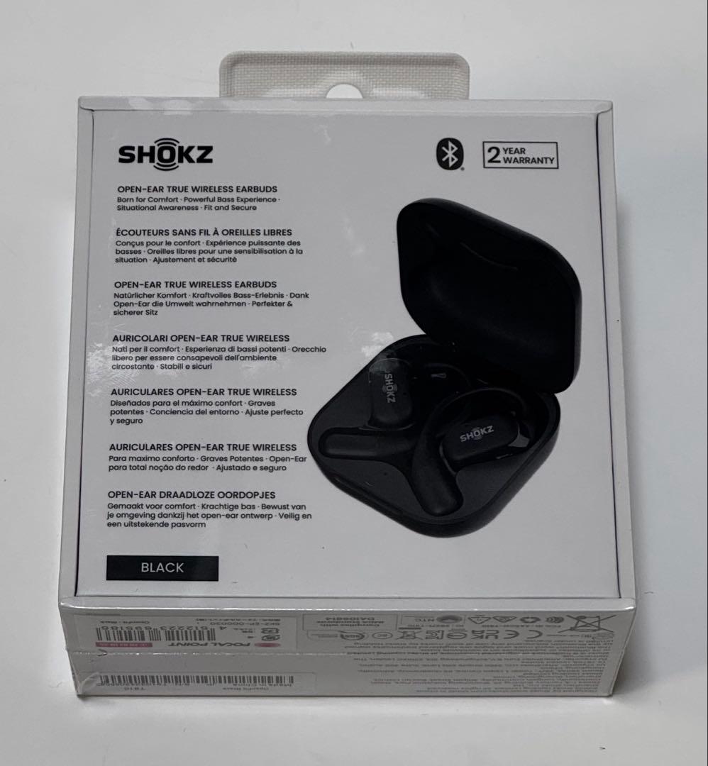 【新品•未開封】SHOKZ OPENFIT