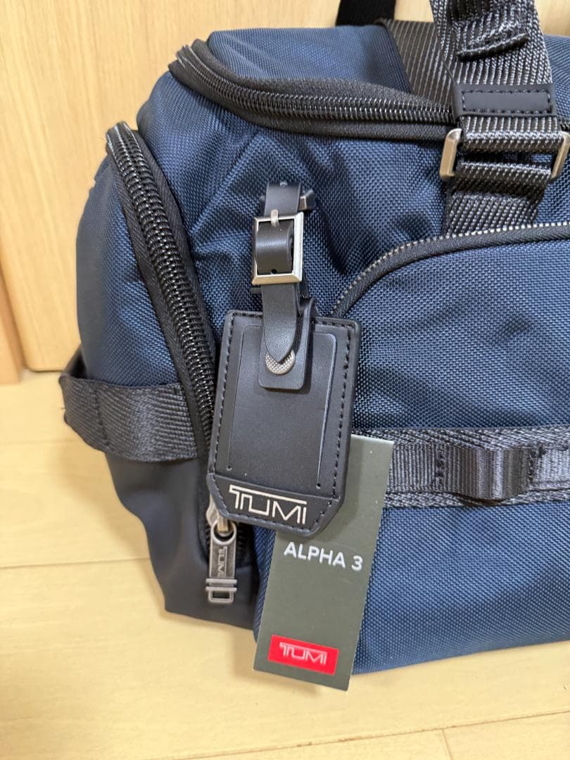 TUMI ALPHA 3ネイビー ボストンバッグ 232722D