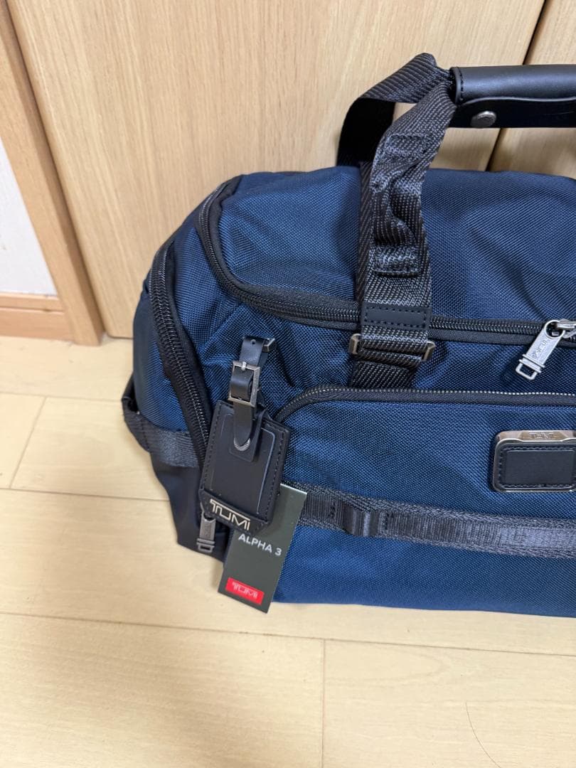 TUMI ALPHA 3ネイビー ボストンバッグ 232722D