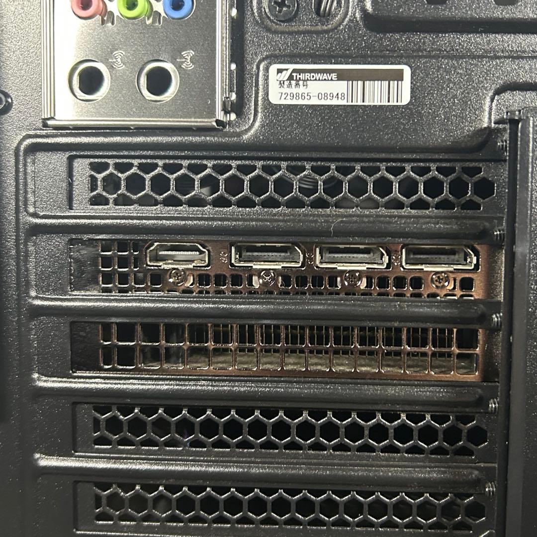 ガレリア ゲーミングPC RTX4060ti Windows11 ワイルズ快適