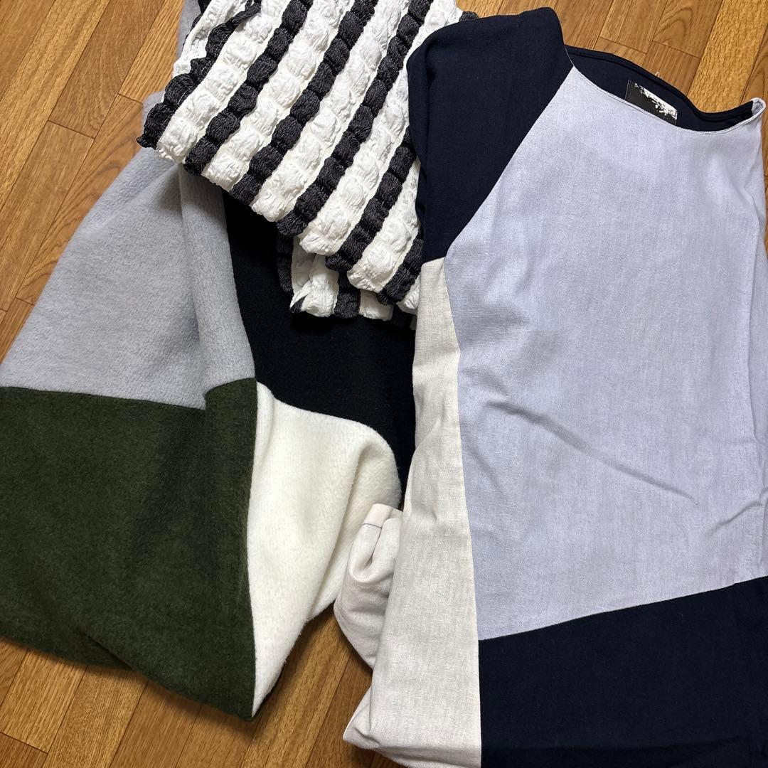 ☆にゃんこちゃん☆ワンピ 長袖 レディース 起毛 切り替えロングワンピース