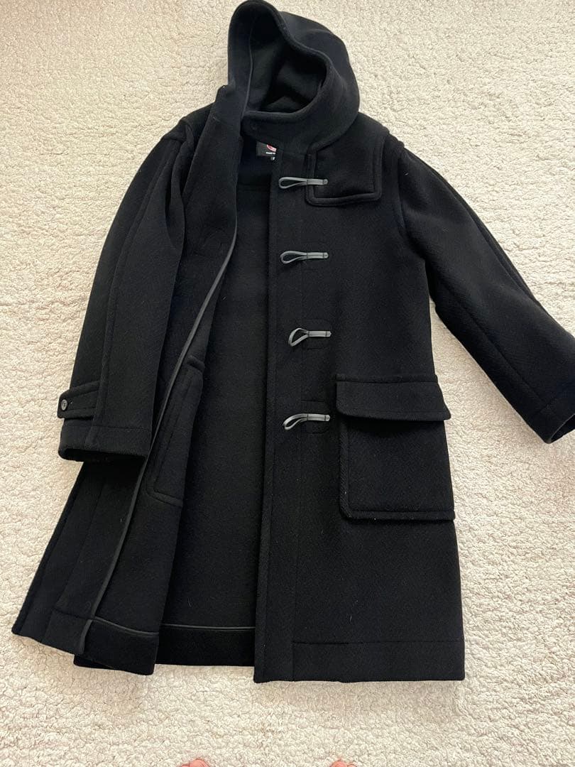 INVERTER インバーティア BEAMS ダッフルコート チャコール36