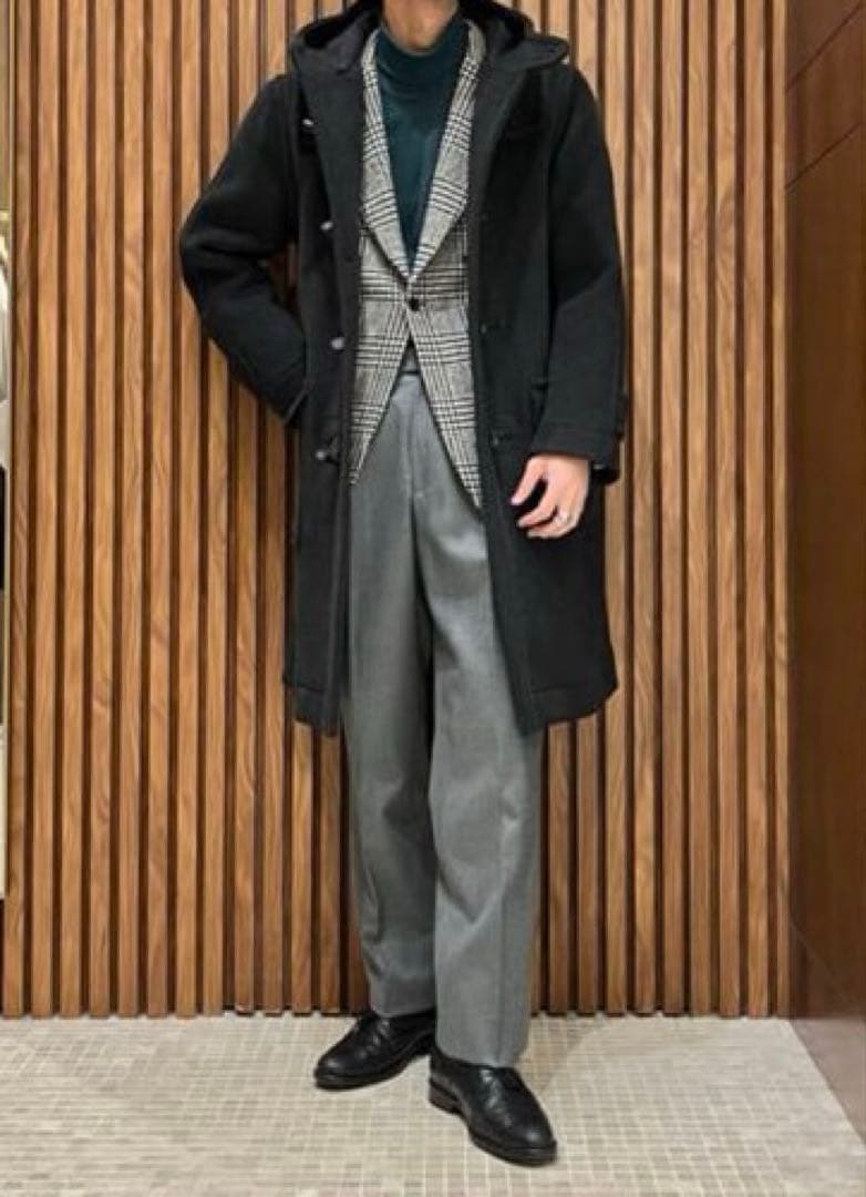 INVERTER インバーティア BEAMS ダッフルコート チャコール36