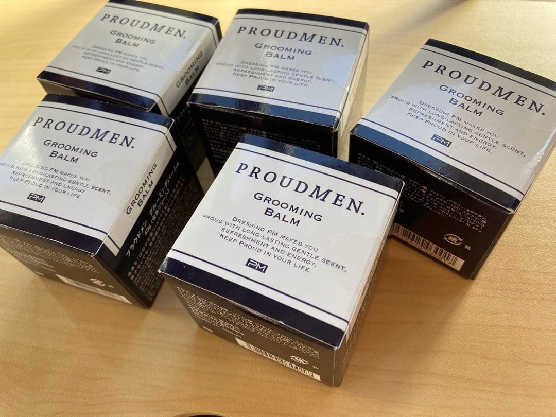 プラウドメン グルーミングバーム 40g 5個セット 新品未開封