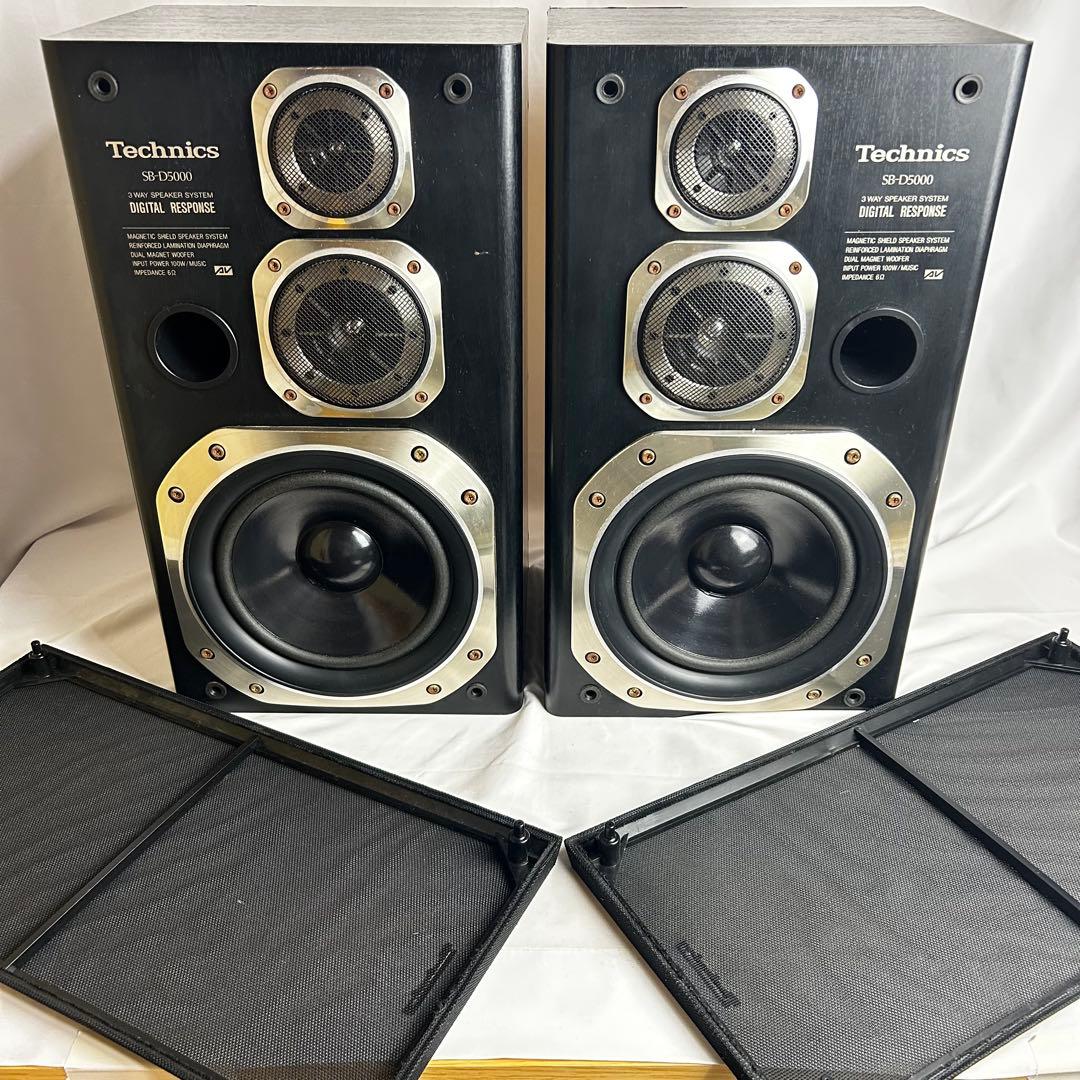 ☆希少☆ 動作品 Technics 3way スピーカー ペア SB-D5000