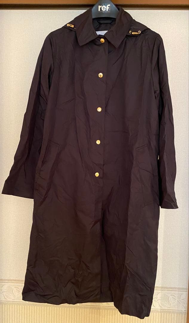 マッキントッシュフィロソフィー　ポケッタブルレインステンカラーコート