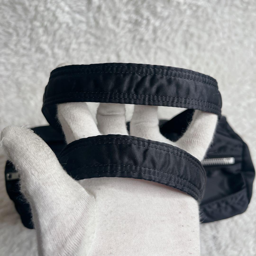 未使用級 ポーター タンカー ミニボストン ブラック ダッフルバッグ 肩がけ