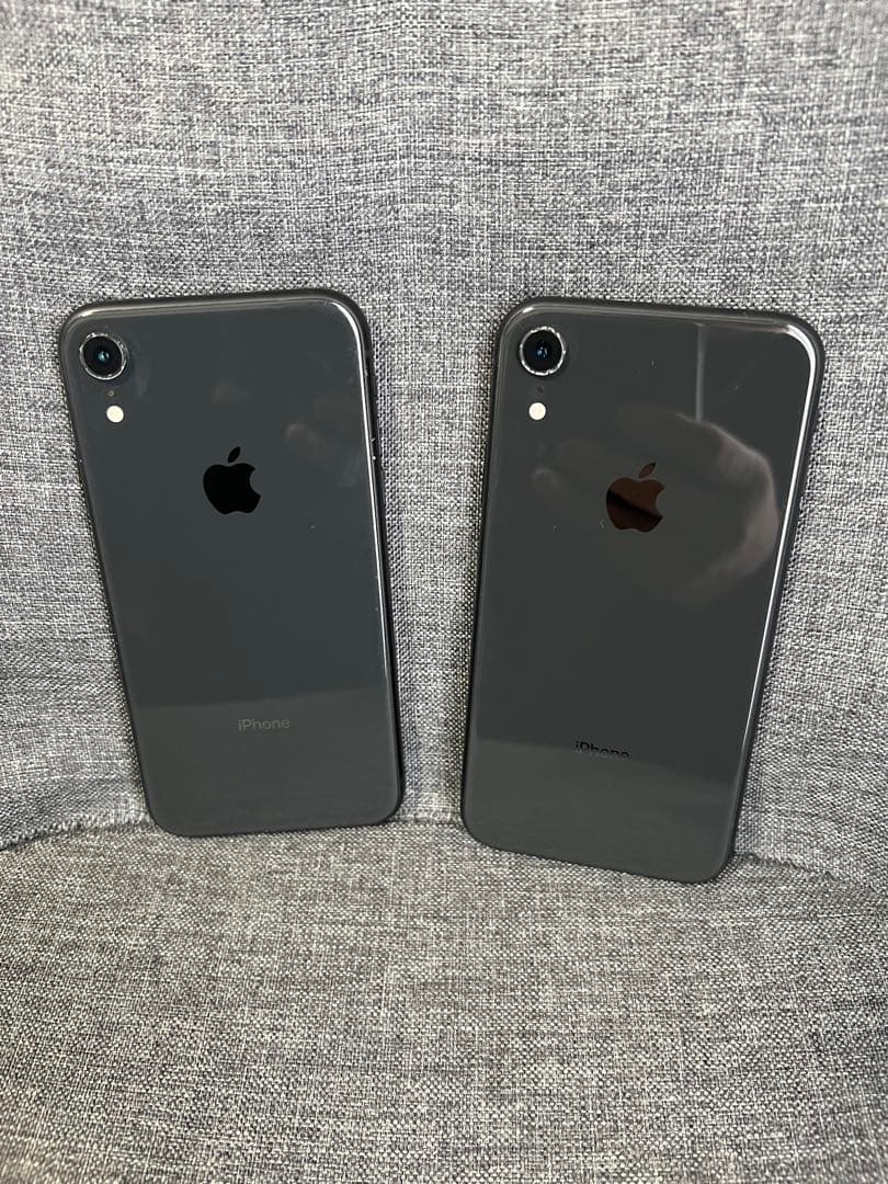 2台まとめ売り　iPhone XR 64GB ブラック　SIMフリー