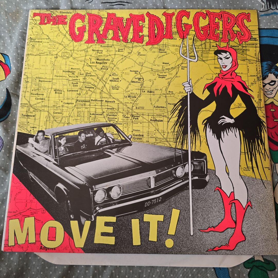 GRAVEDIGGERS/MOBE IT オリジナルLP サイコビリー　ガレージ
