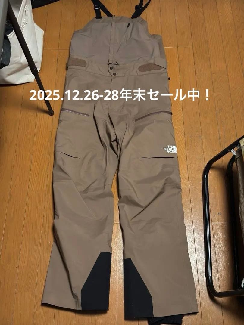 ノースフェイスGORE-TEX Powder Guide Light ビブパンツ