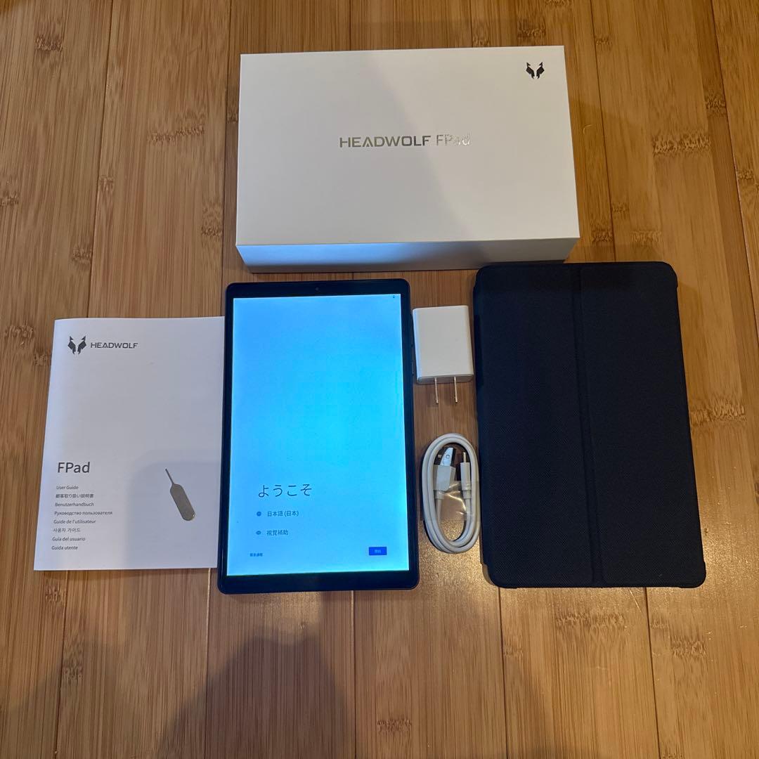 HEADWOLF FPad6 本体 Androidタブレット　ケース付き