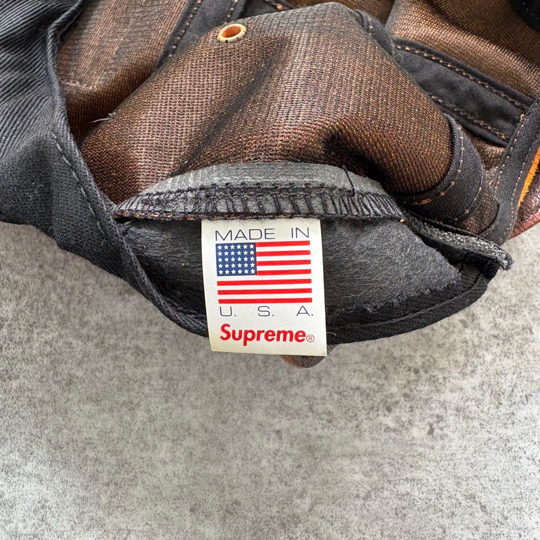 【Supreme】 シュプリーム Suede Camp Cap ジェットキャップ