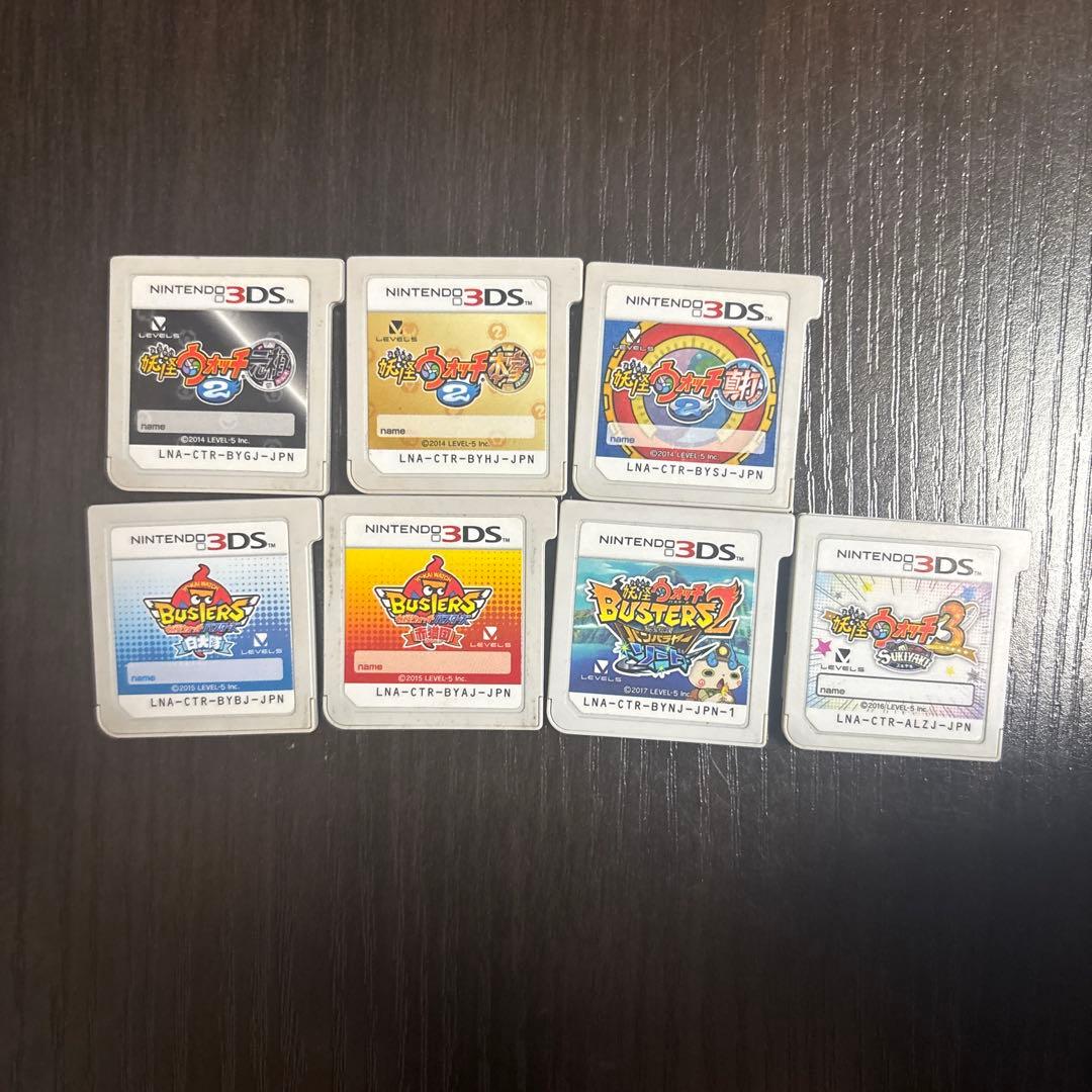 フ*ツ様 妖怪ウォッチシリーズニンテンドー3DSソフト7個セット