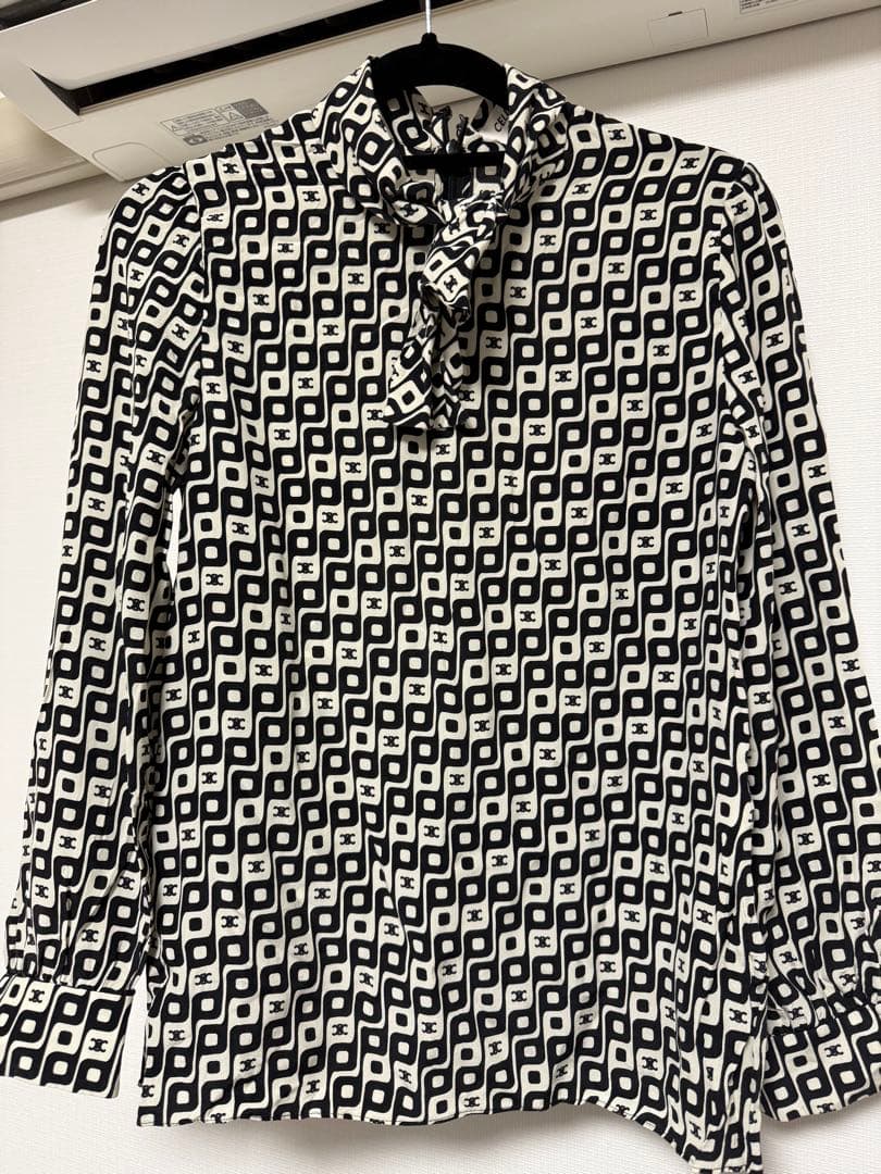 CELINE shirt シルクブラウス　サイズ34
