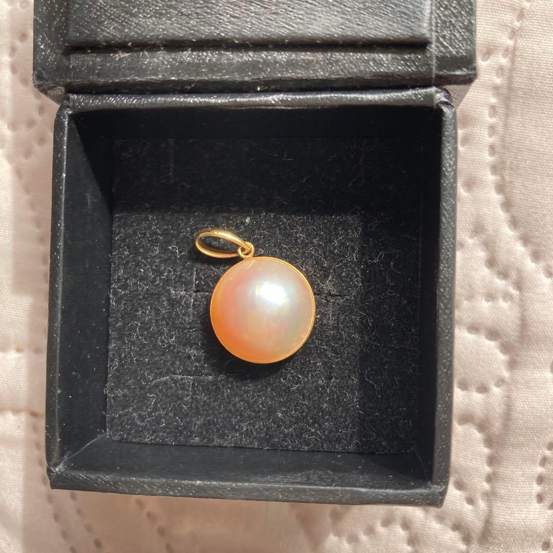 K18マベパールペンダントトップ