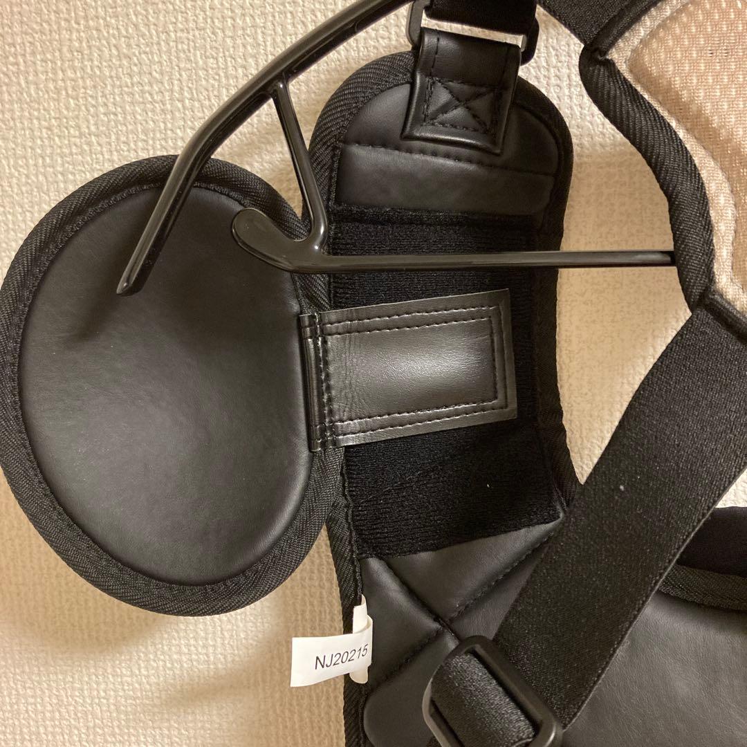 Mizuno Pro キャッチャー 防具 プロテクター 黒　金　一般軟式用