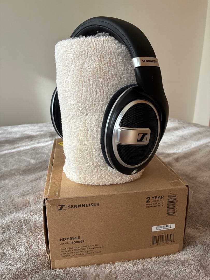 Sennheiser ヘッドホン 有線 HD 599 SE ブラック 【正規品】