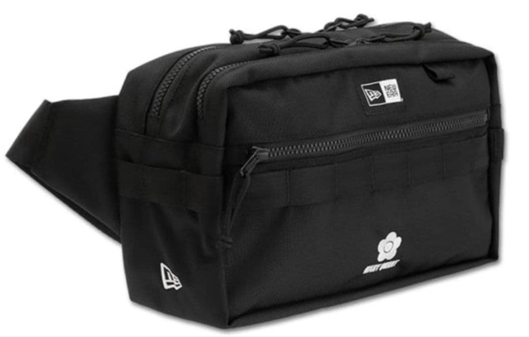 マリークワント×NEW ERA ボディバッグ ブラック
