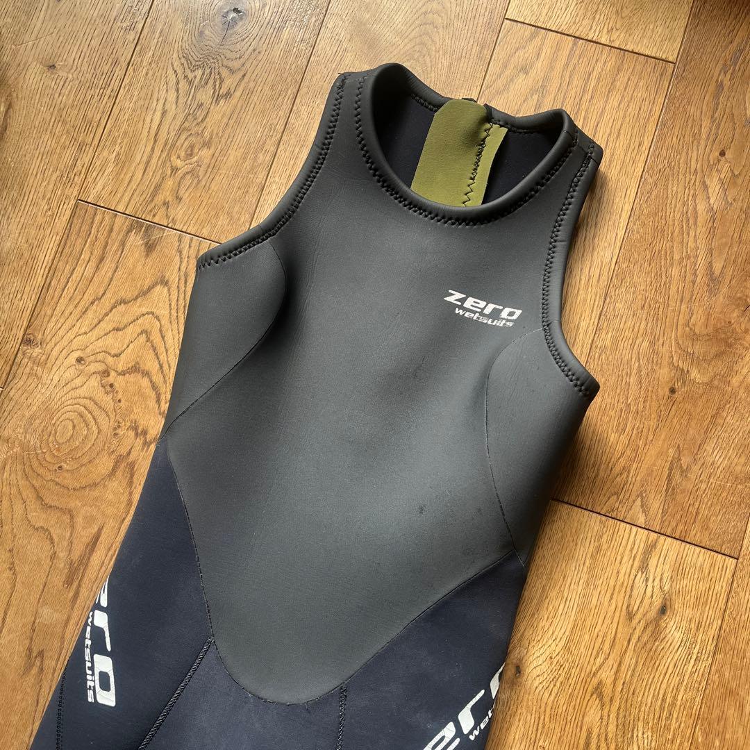 ZERO ロングジョン ウェットスーツ 黒