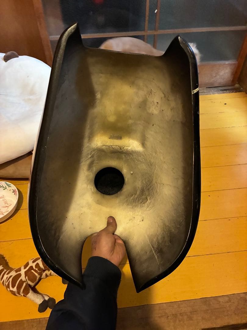 エイプ タンクカバー ホーク2 綺麗 ヤカンタンク