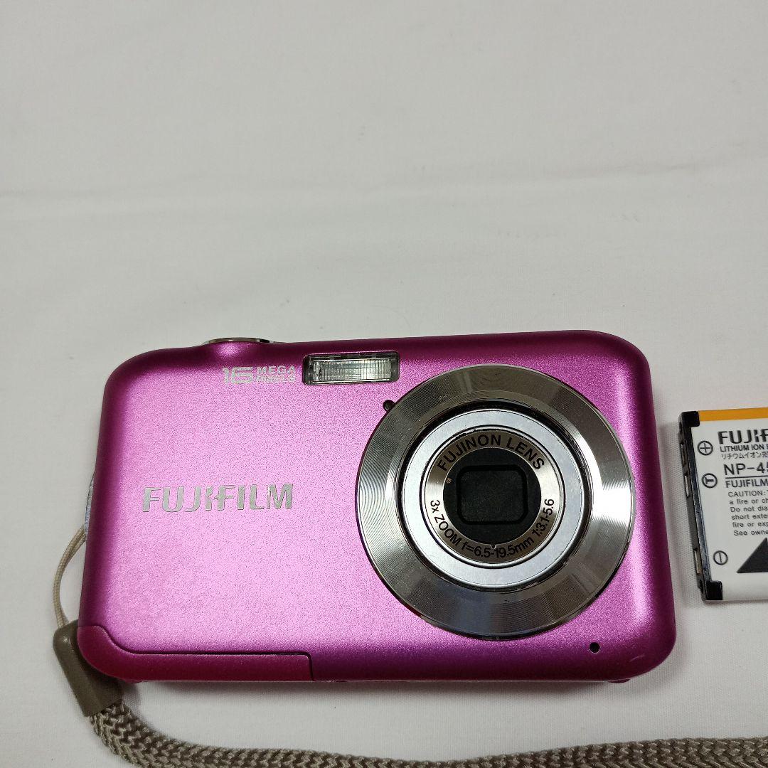 【美品】富士フイルムFUJIFILM FINEPIX JV250デジカメ　ピンク
