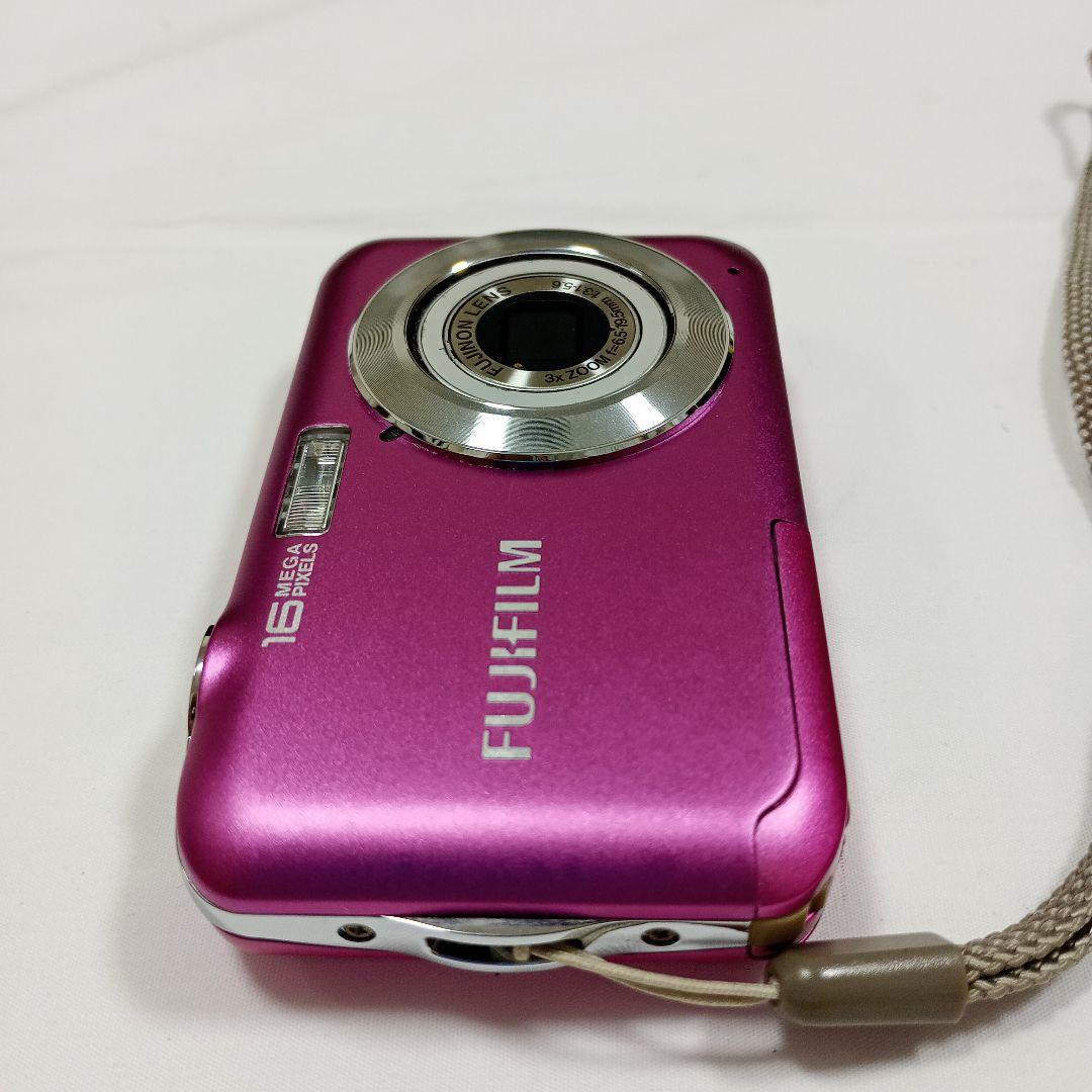 【美品】富士フイルムFUJIFILM FINEPIX JV250デジカメ　ピンク