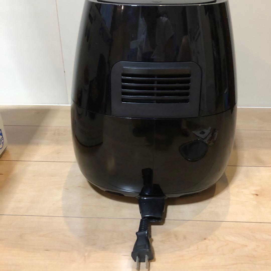 PHILIPS ノンフライヤー 黒　専用箱あり