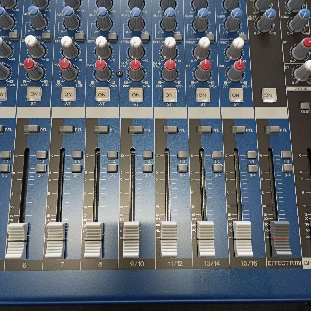 ヤマハ YAMAHA MG16/6fx 美品 ハードケース付き