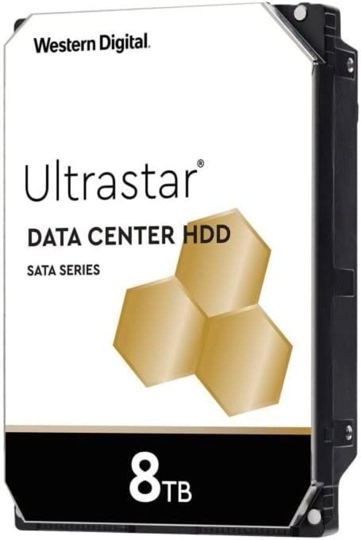 内蔵型ハードディスクドライブ Western Digital Ultrastar 8TB HDD