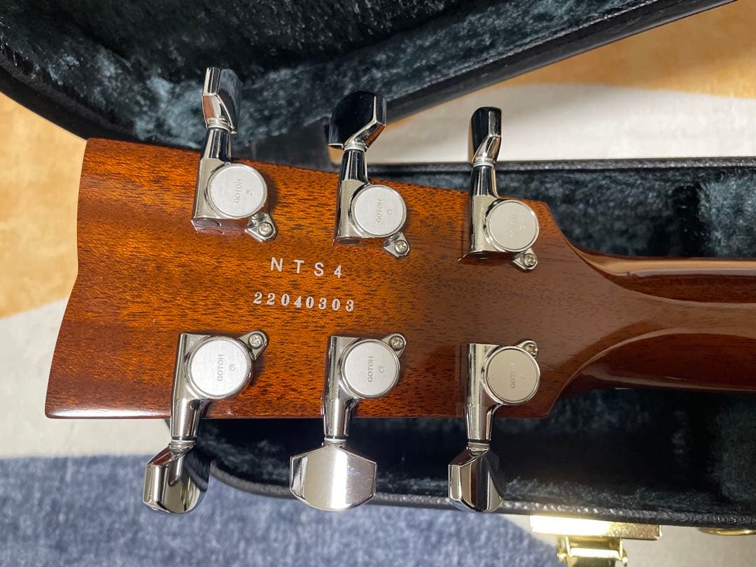 History NT-S4 アコースティックギター ハードケース付き