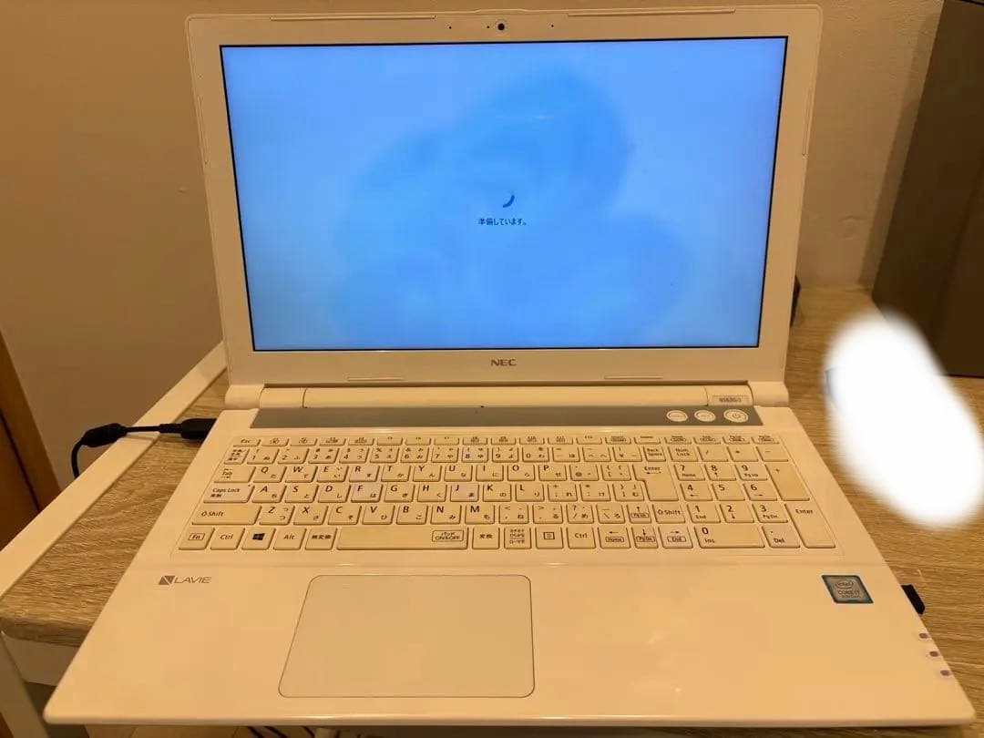 NEC ホワイトノートPC NS630/J 動作確認済み