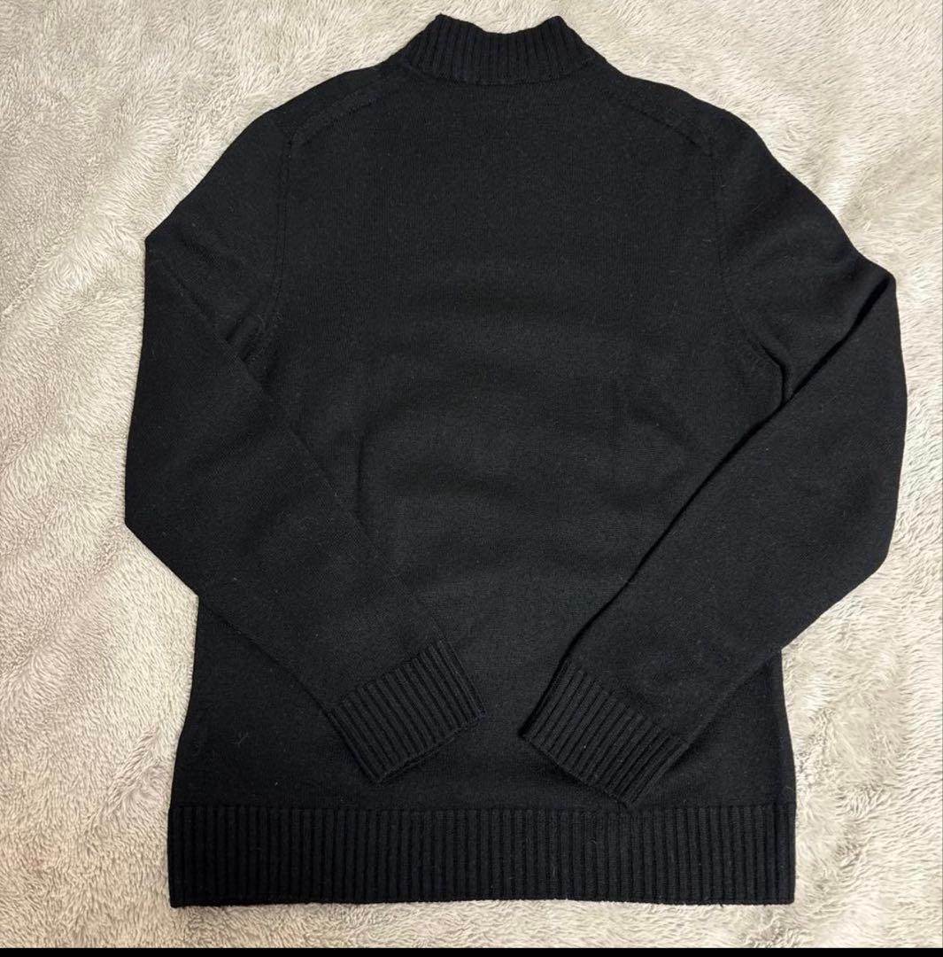 Drumohr/ドルモア／モックネックニット／ブラック／48