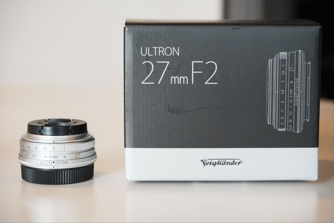 新品 Voigtländer ULTRON 27mm F2 シルバー