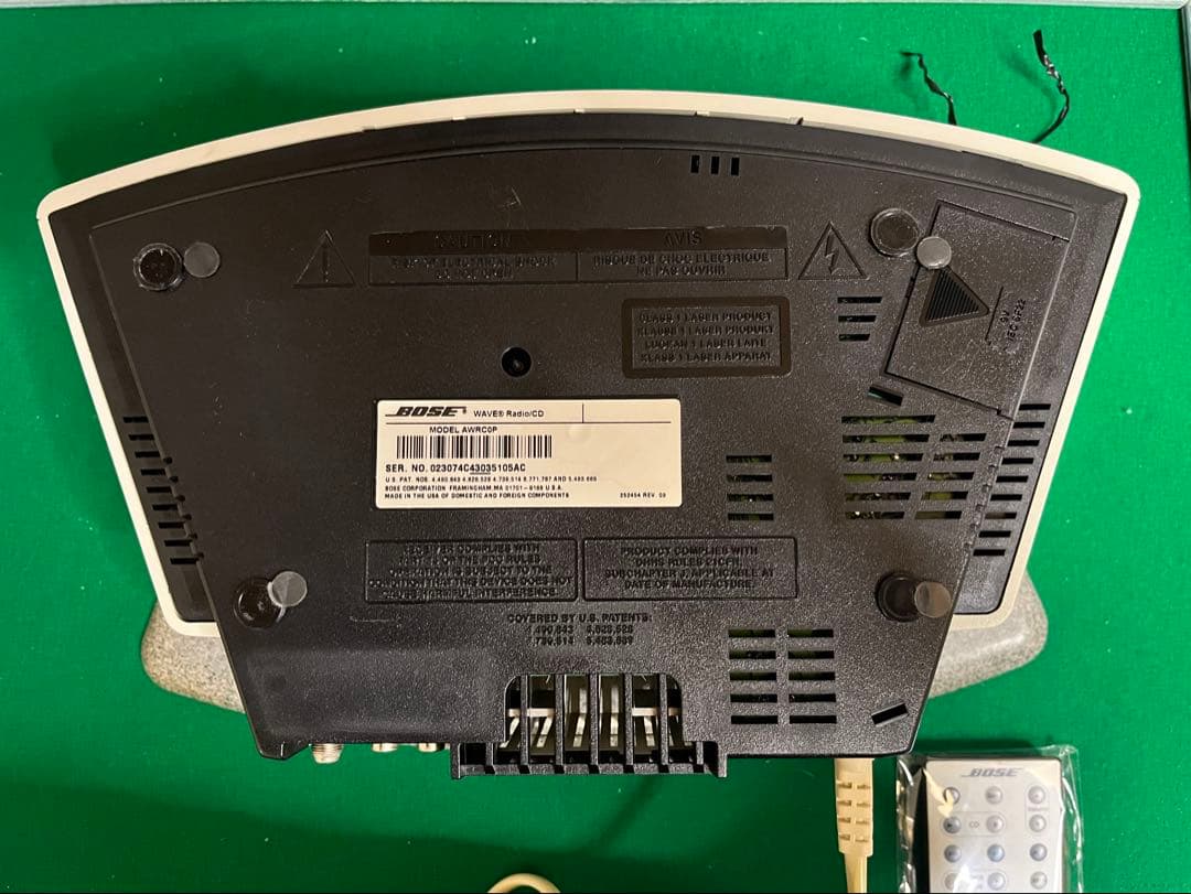 BOSE AWRC0P CDラジオ リモコン付　各機能完動品