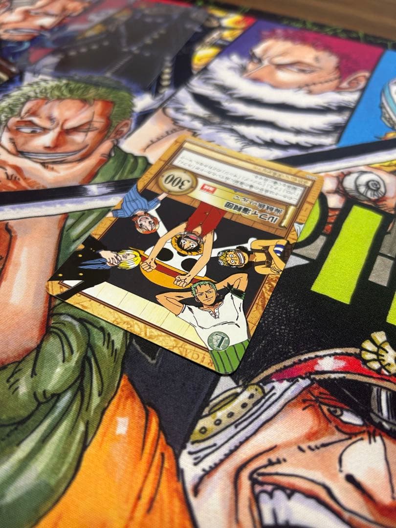 【初期ワンピースカードダスハイパーバトル】　ルフィ海賊団　傷なし