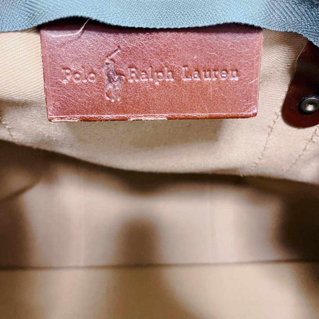 人気　ラルフローレン ブラックウォッチ　2way ボストンバッグ　特大