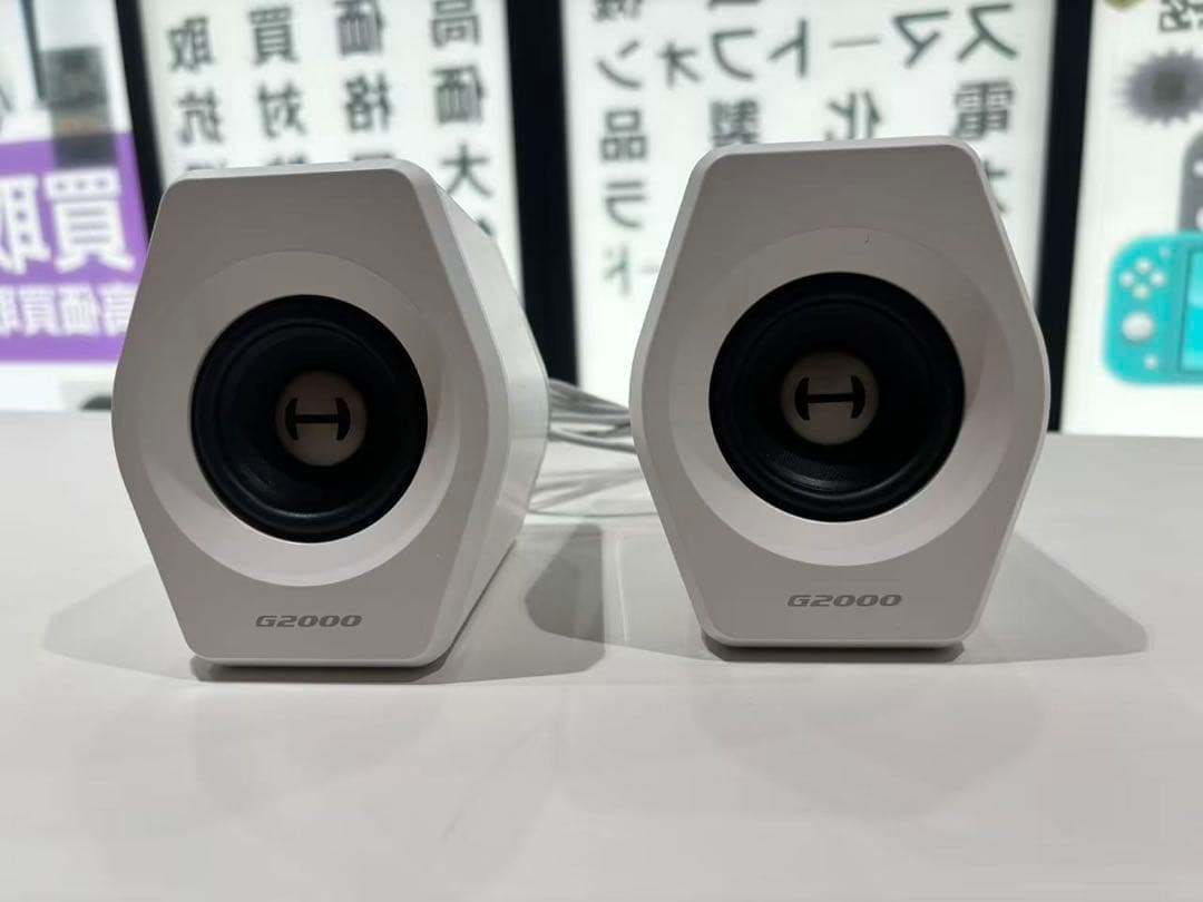 1127白/Edifier G2000 ゲーミング スピーカー パソコン PS5
