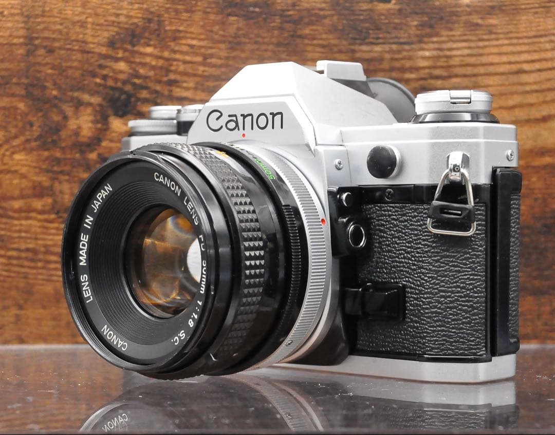 フイルムカメラ　Canon AE-1 動作品