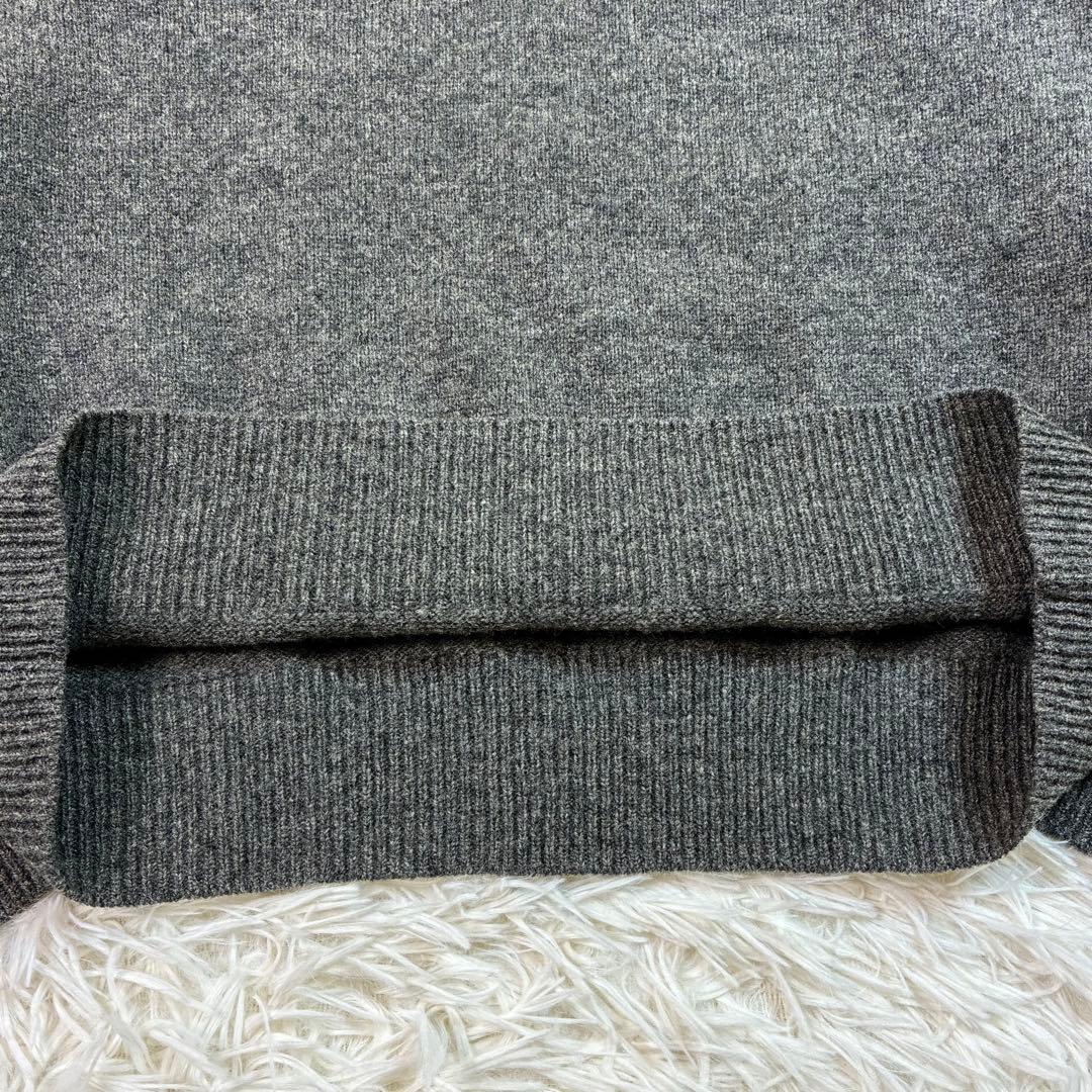 希少✨️90's ポロスポーツ ラルフローレン ウール100%ニット 霜降りグレー