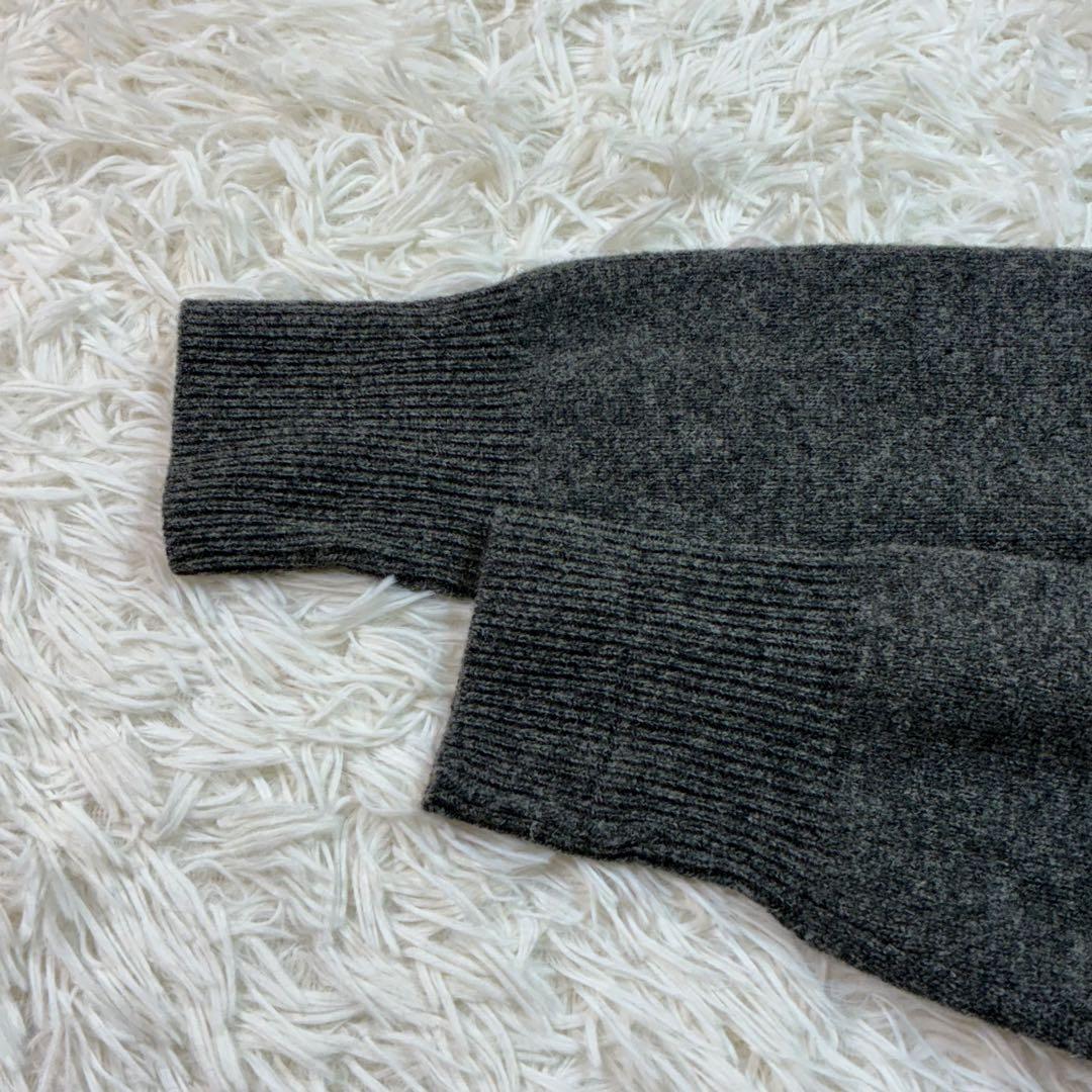 希少✨️90's ポロスポーツ ラルフローレン ウール100%ニット 霜降りグレー