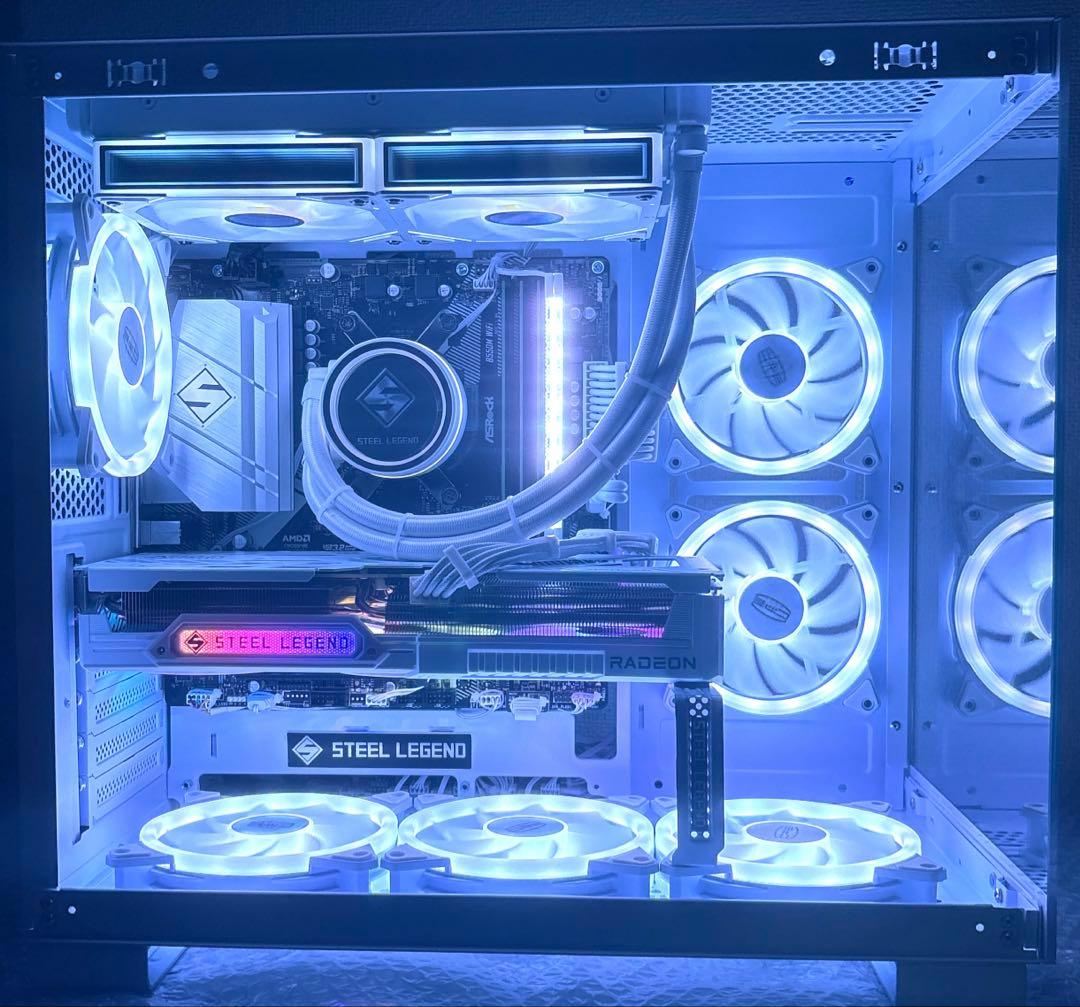 【特価】ゲーミングPC新品RYZEN7 5700x RX9060xtSSD1td