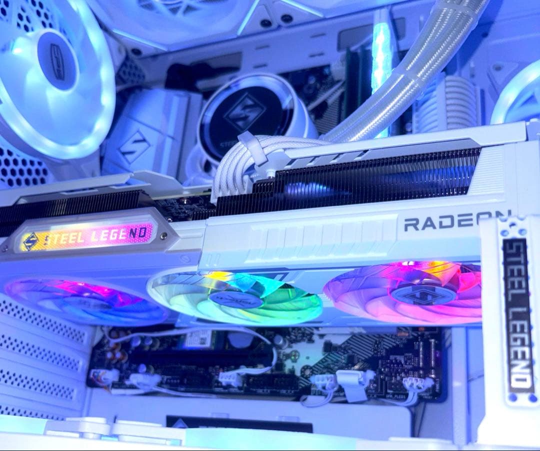 【特価】ゲーミングPC新品RYZEN7 5700x RX9060xtSSD1td