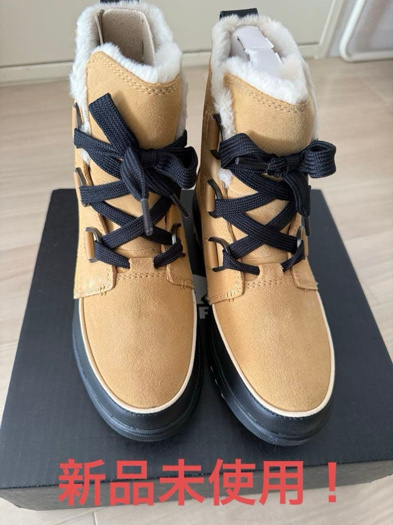 【新品未使用】SOREL スノーブーツ ティボリIV 25cm キャメル