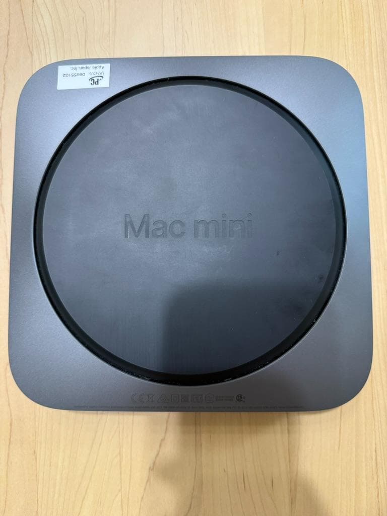 Mac mini 2018年 i3/8GB/256GB 動作良好