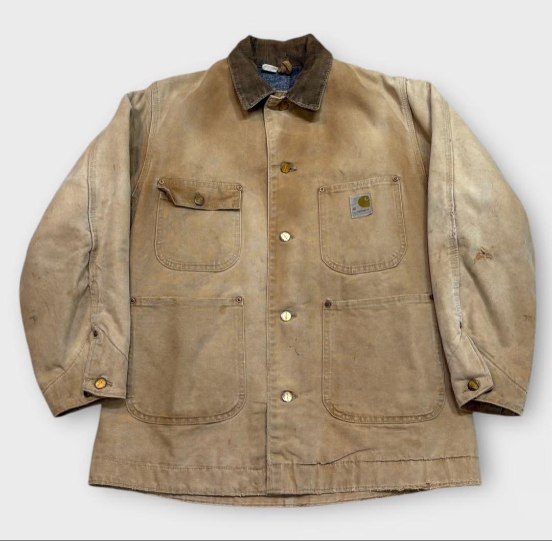 70s Carhartt チョアコート USA製 フェード 40