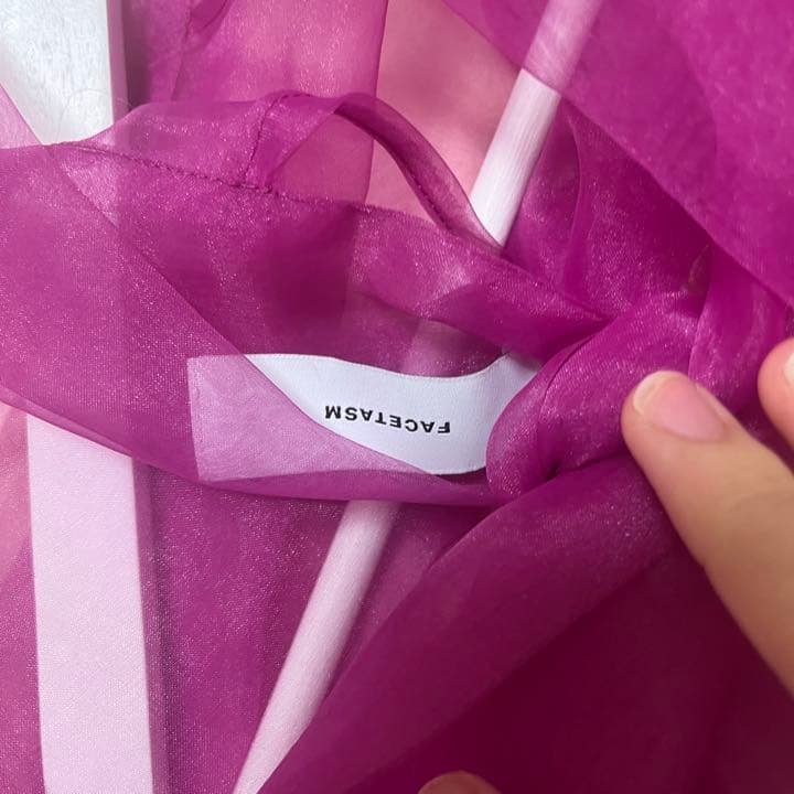 シアーリボンベスト