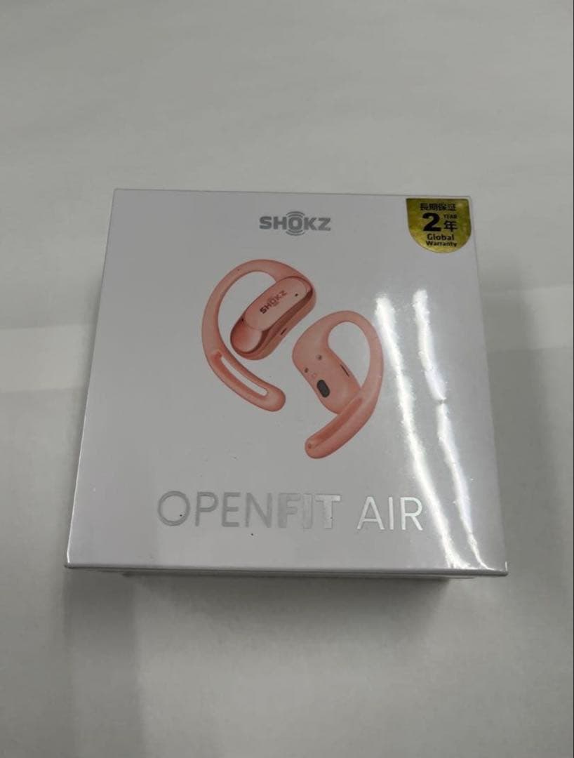 SHOKZ OPENFIT AIR ワイヤレスイヤホン ピンク