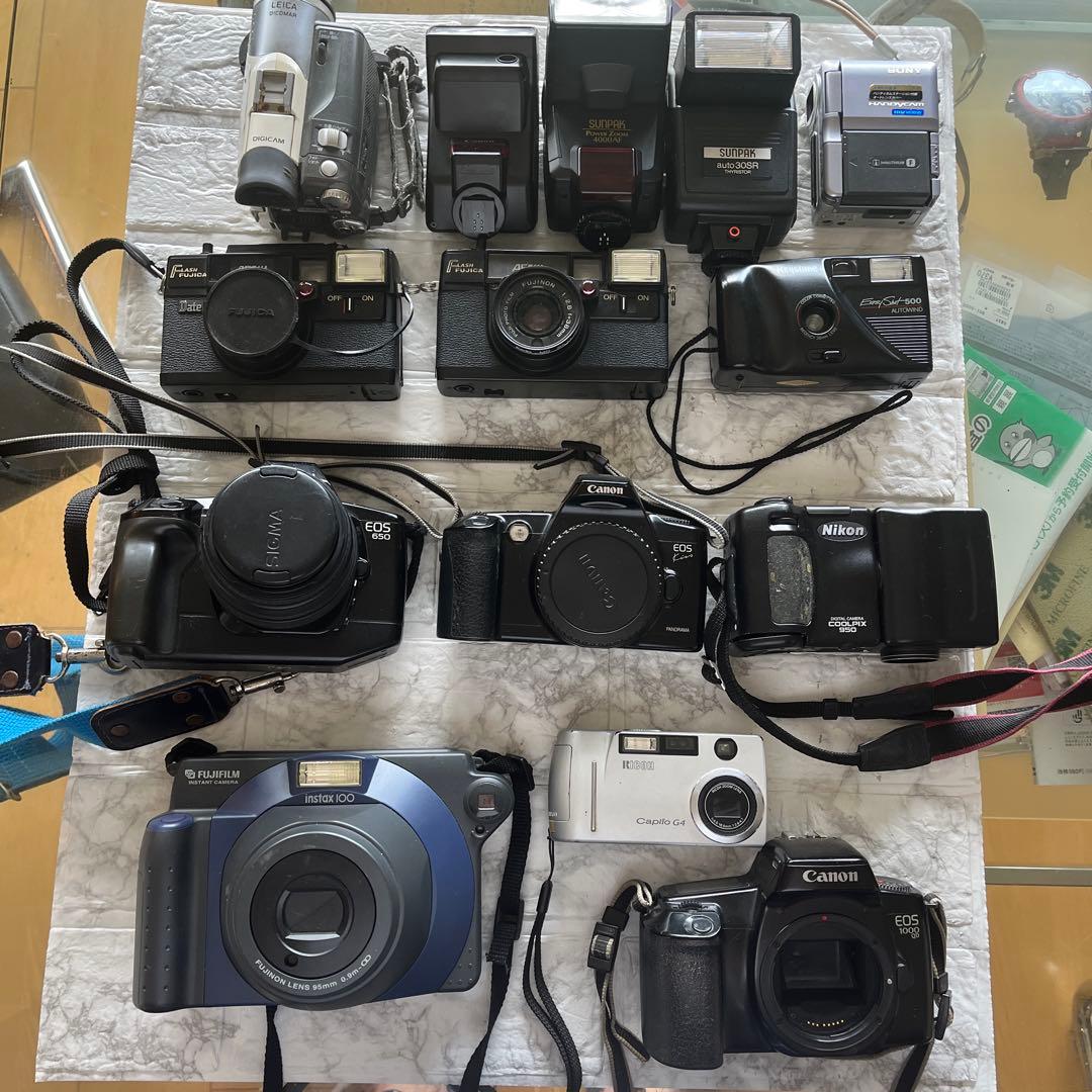 フィルムカメラセット14点ジャンク品