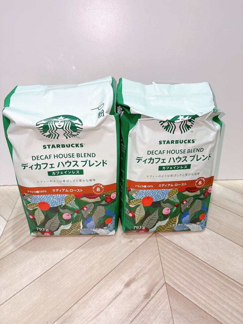 スターバックスディカフェ ハウスブレンド カフェインレス 粉 793g × 3袋