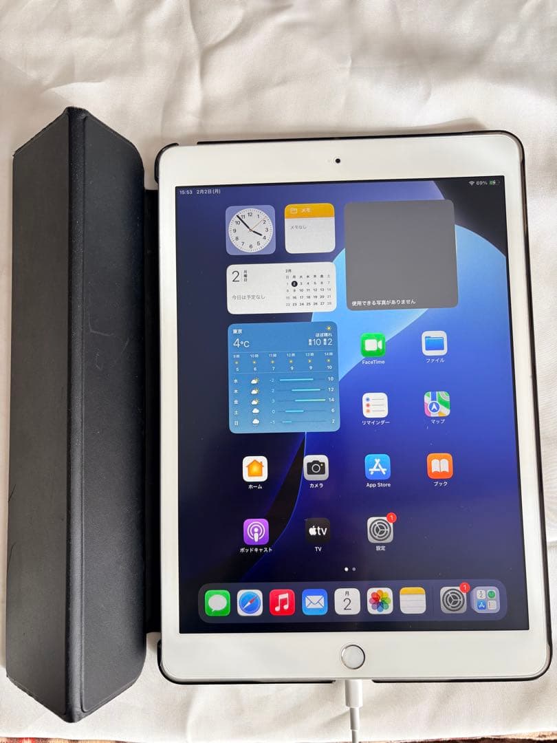 iPad 第7世代 128GB Wi-Fi シルバー 本体 47%動作確認済
